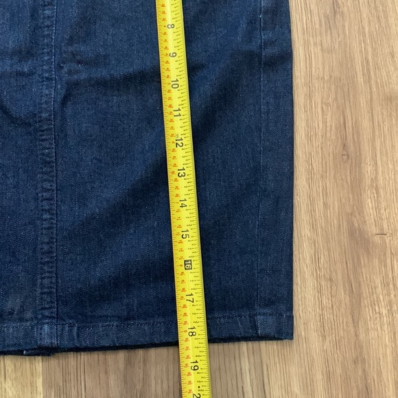 Ann Taylor Blue Jean Skirt, Size 00P - Picture 7 of 7